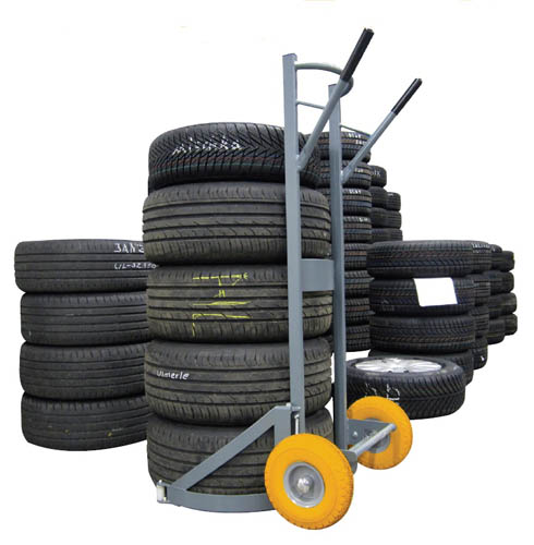 vozík na osobní pneu těžké prov.