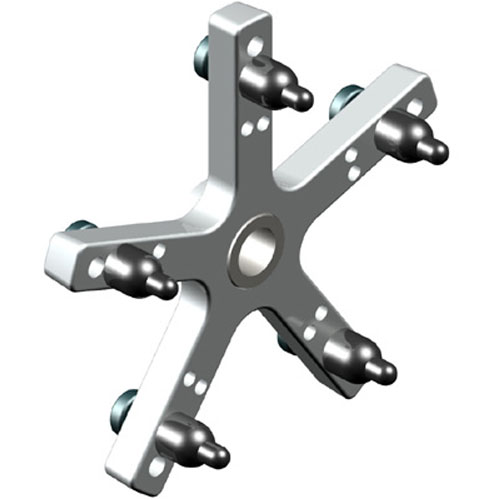 kříž 5-ramenný bez šroubů